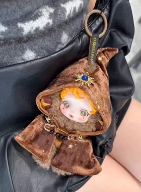 【娃衣】SP系列娃衣光织园冬日乐章棕色金乌斗篷套装skullpanda衣