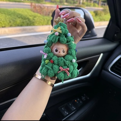 【娃衣】labubu4.0娃衣圣诞树套装mini拉布布四代心底密码衣服