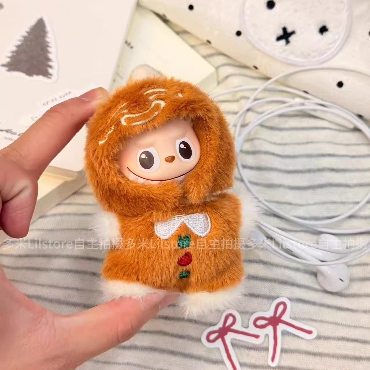 【娃衣】labubu4.0娃衣姜饼人套装mini拉布布四代心底密码衣着替,模玩/动漫/周边/娃圈三坑/桌游,潮玩娃衣,淘宝优惠券,粉丝福利购,淘宝优惠卷