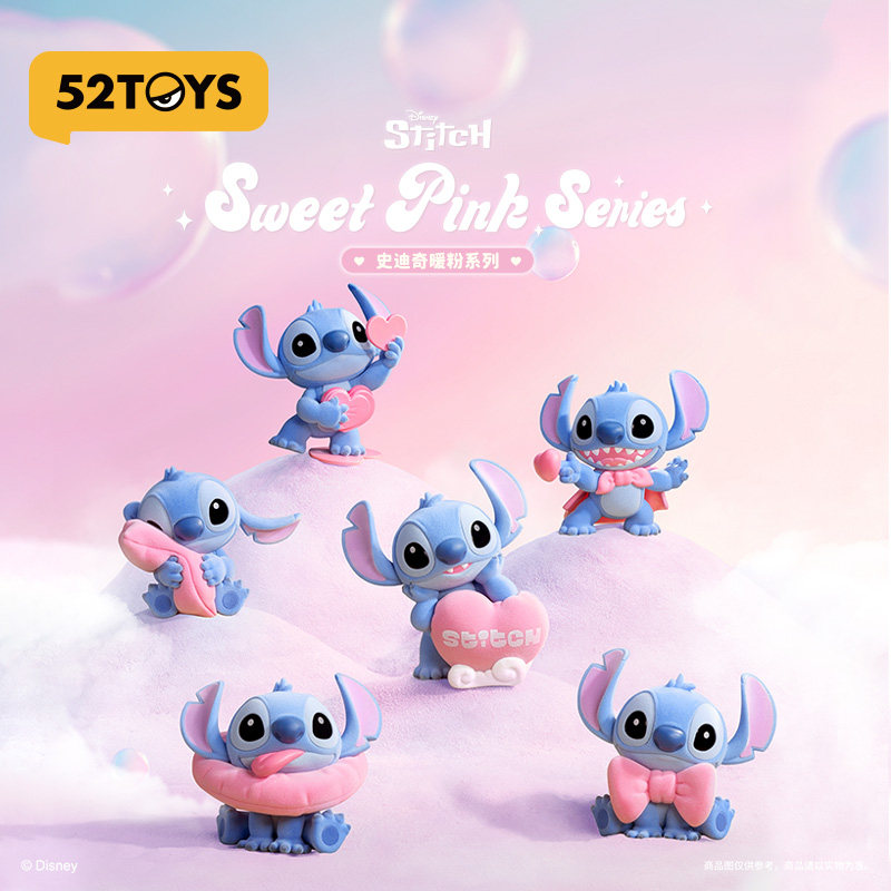 52TOYS Disney Stitch Sweet Pink Series Blind Box Lilo & Stitch