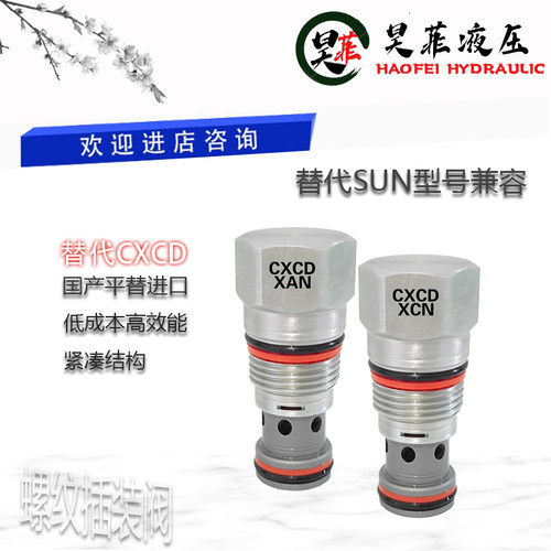 平替SUN先导单向阀液压锁全规格