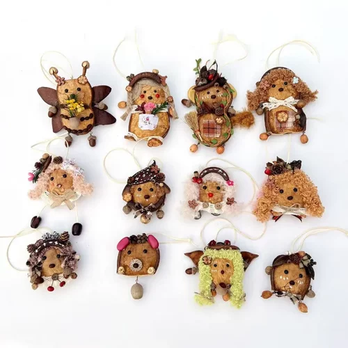 榼藤豆荚手作云南大豆角手工diy平安豆材料包