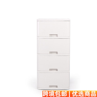 新品 厂价 四层抽屉式 收纳柜婴儿宝宝衣柜塑料整理柜储物柜抽屉柜