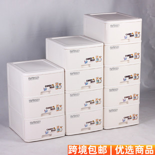 宝宝衣柜塑料收纳柜抽屉柜塑料柜抽屉式 新品 整理柜厂价五层