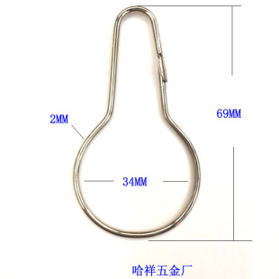 精美刻字登山扣D形爬山扣葫芦扣25MM圆形登山扣