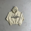 Short Zipper Apricot Fleece