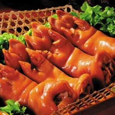 正宗哈尔滨裕昌猪蹄一个350克猪肉类