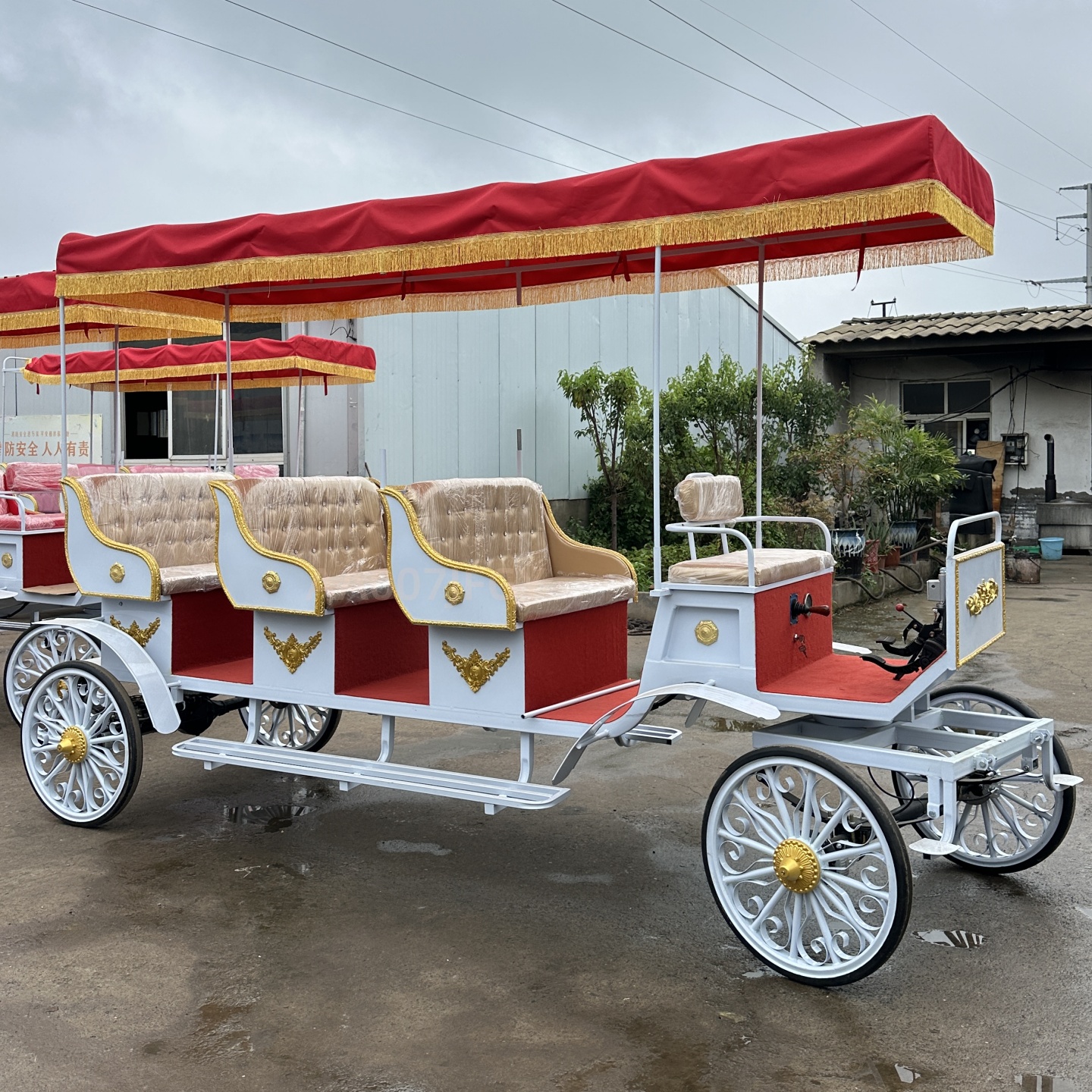 户外马车欧式观光直销婚礼草原