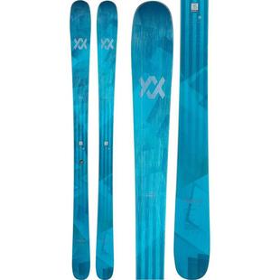 代购Volkl男士滑雪板高机动性稳定操控轻量化设计蓝色双板宽刃