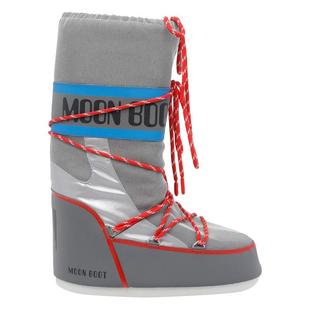 带网面材质 BOOT女士雪地靴保暖防滑轻便透气灰色红色鞋 代购 MOON