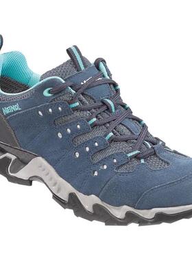 代购Meindl女士徒步鞋防水防滑缓震户外鞋低帮系带登山鞋