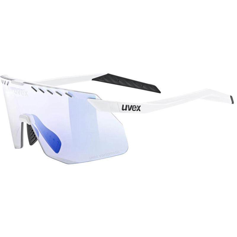 代购UVEX优维斯男女滑雪镜自动调光防雾防紫外线抗刮白色哑光