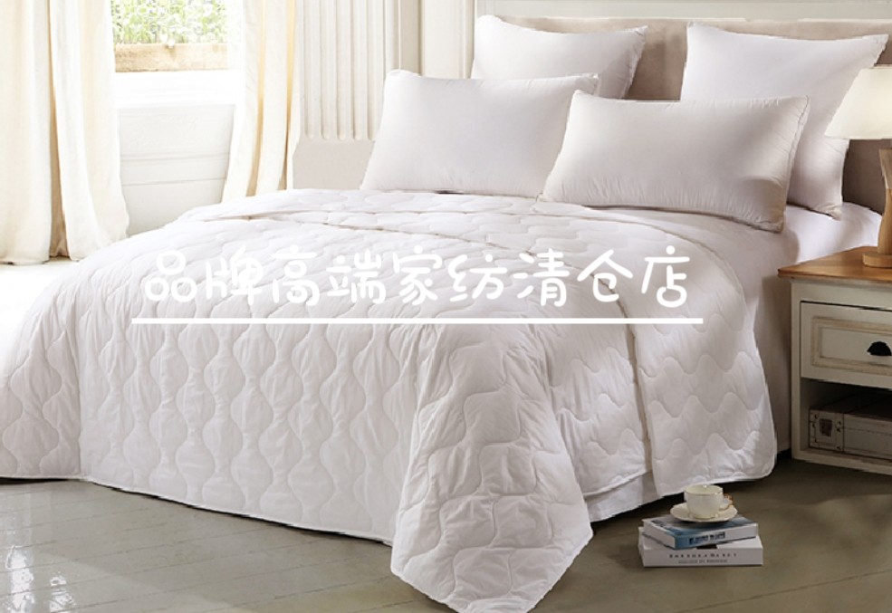 专柜正品超薄纤维夏被空调被 F化纤被