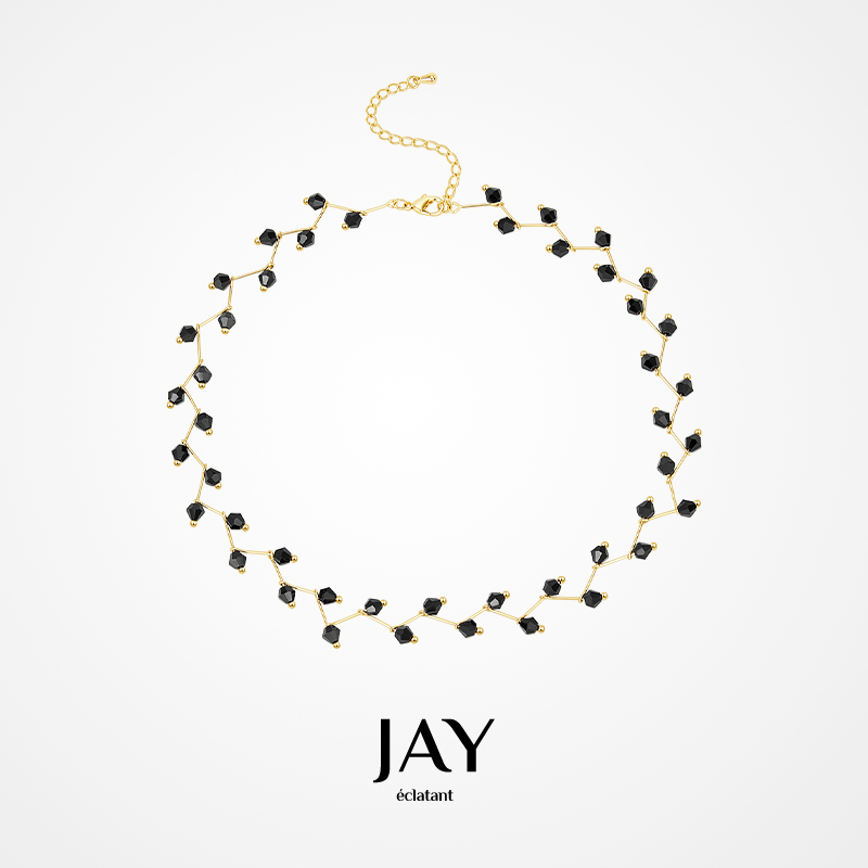 JAY高级小众设计感颈带配饰女