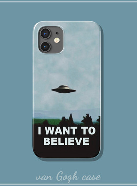 小众创意相信UFO飞碟手机壳适用于iPhone15promax三星s24+华为pura70荣耀200苹果13小米14防摔红米K70全包xs