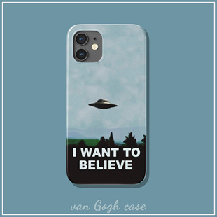 小众创意相信UFO飞碟手机壳适用于iPhone15promax三星s24 华为pura70荣耀200苹果13小米14防摔红米K70全包xs