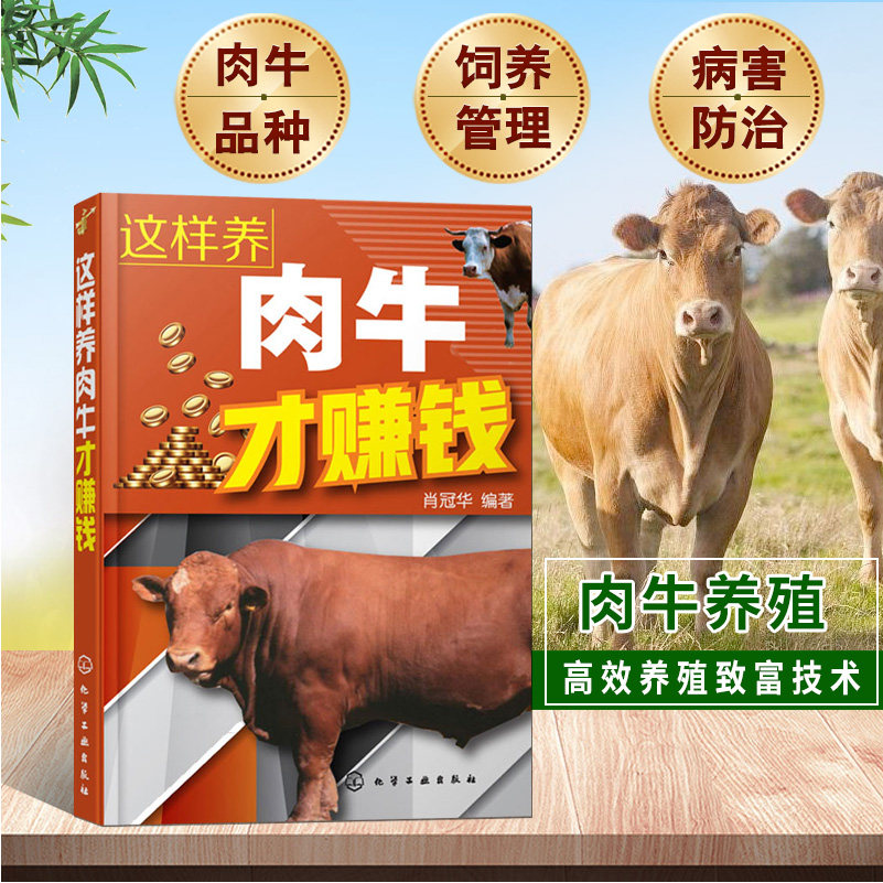 这样养肉牛才赚钱养牛技术视频教程兽医书籍牛病大全养牛书籍大全肉牛饲养技术2018养牛技术繁殖母牛养殖技术牛羊养殖书养牛技术书