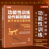 正版 功能性训练动作解剖图解躯干支柱力量训练沈兆喆编躯干支柱力量训练原理与实践躯干支柱力量训练教程功能性训练书籍体能训练书