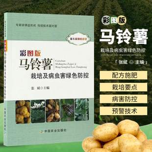 马铃薯种植书 马铃薯高效栽培 蔬菜种植教程 土豆高产栽培关键技术大全 土豆栽培技术书籍 马铃薯栽培及病虫害绿色防控彩图版