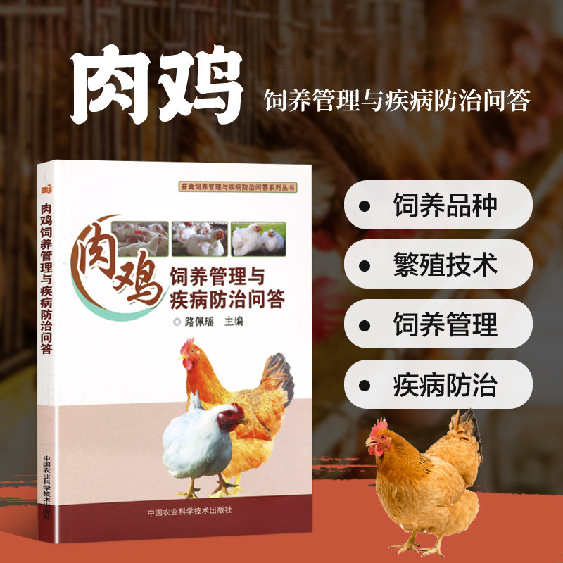 养鸡书籍大全技术2017肉鸡饲养管理与疾病防治问答 高效养鸡技术书 鸡病鉴别诊断图谱鸡病防治书籍 土鸡野鸡蛋鸡 肉鸡养殖技术书