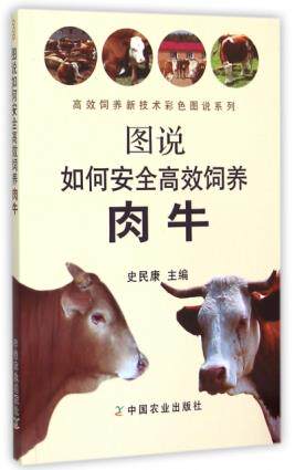 图说如何安全高效饲养肉牛养牛技术视频教程兽医书籍牛病大全养牛书籍大全肉牛饲养技术2018养牛技术繁殖母牛养殖技术牛羊养殖书