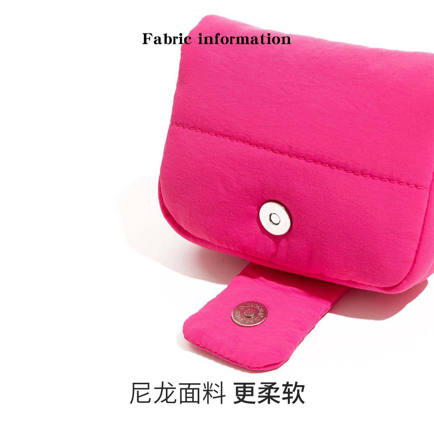 【日本购】简约多功能尼龙小方包夹棉零钱包收纳卡包通勤可携式手,箱包皮具/热销女包/男包,手拿包,淘宝优惠券,粉丝福利购,淘宝优惠卷