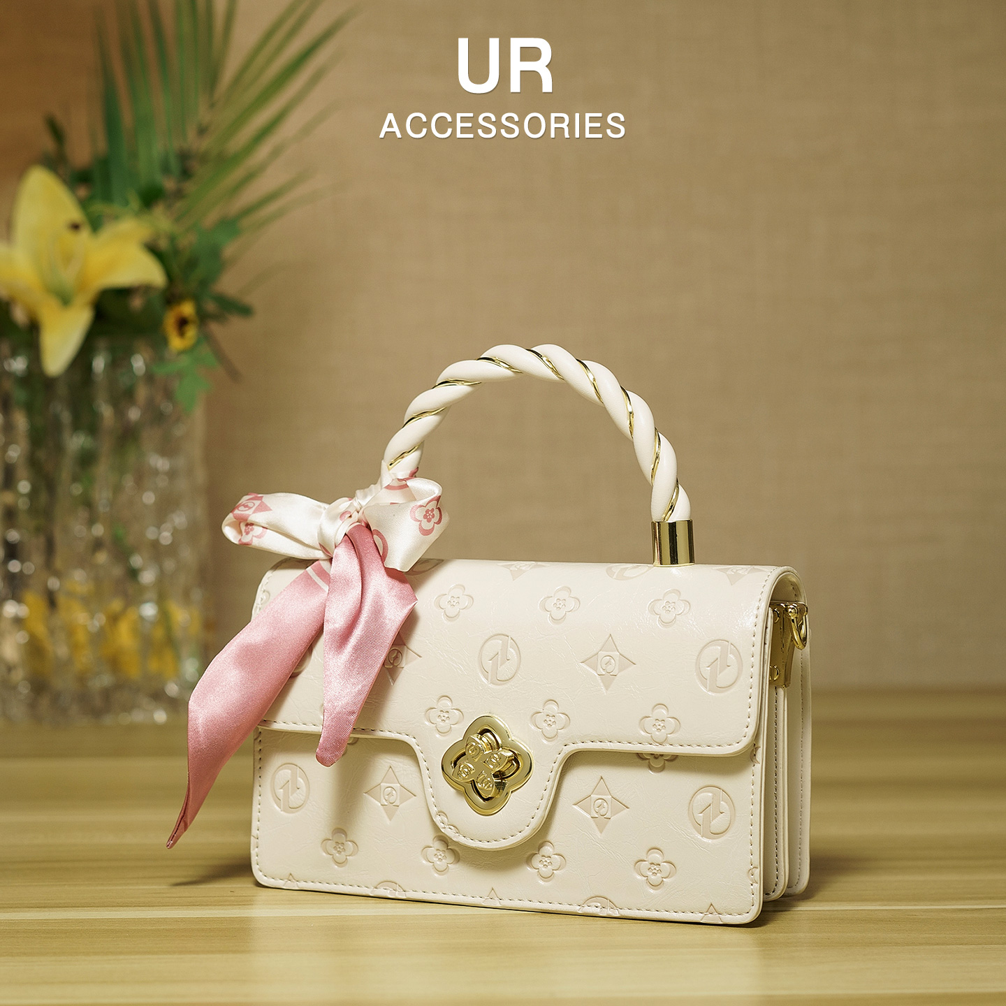 【官方旗舰】法式小众山茶花包