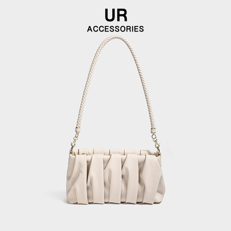 UR Bag handbag 2022 new pattern fashion Versatile fold Flaky clouds Light extravagance soft One shoulder Messenger Armpitin the Leather/Lady bags/Men's bag, Ms. bags  category - from Buy2taobao.com to provide professional Taobao agent buy service