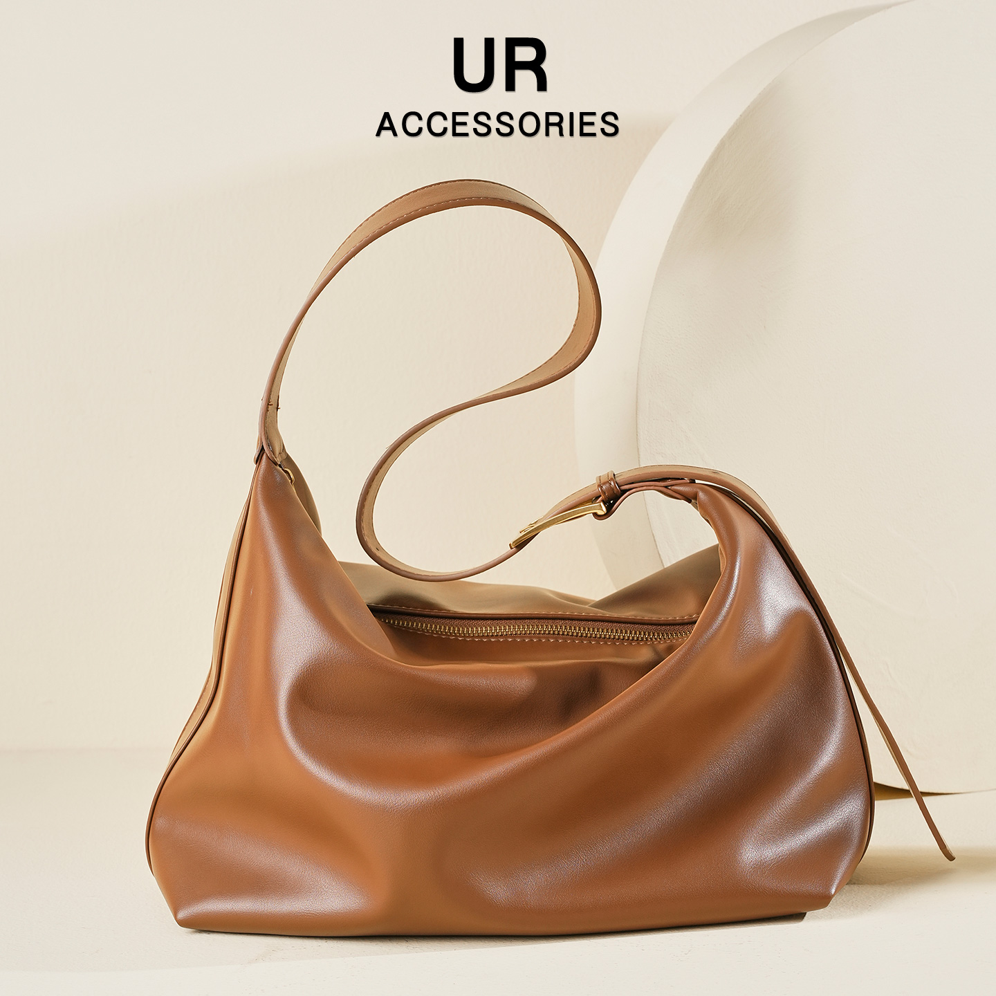 【官方旗舰】软塌风斜挎奶酪包