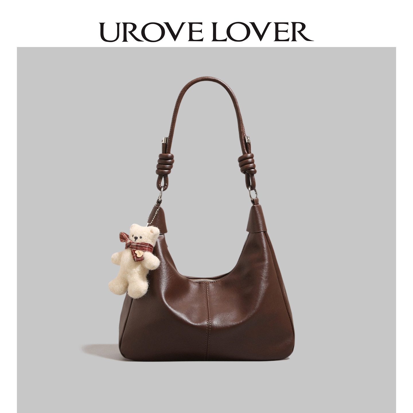 UR大容量通勤腋下包包女款2026新款休闲百搭单肩包高级感托特包