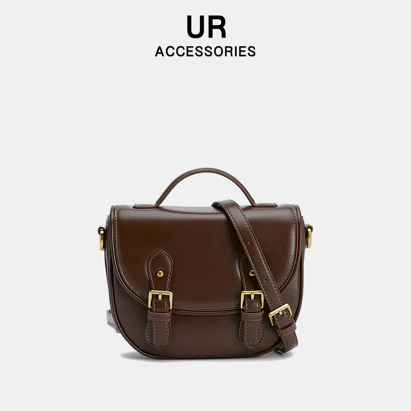 【官方旗舰】复古通勤马鞍包