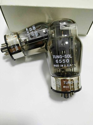 全新美国天梭6550电子管代5881 6L6G EL34 KT66 KT88音质柔美