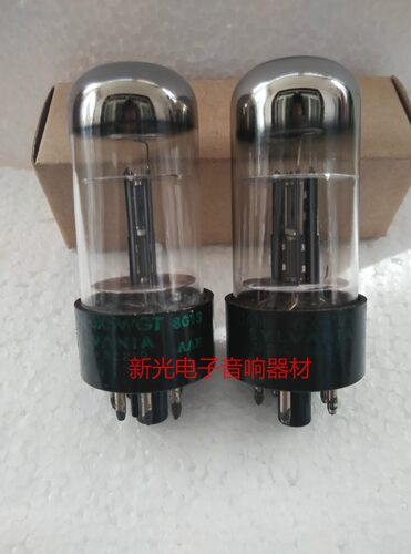 早期美国雷神 喜万年6X5GT电子管代6Z5P 6U5C 6X5 35Z5GT音质柔美