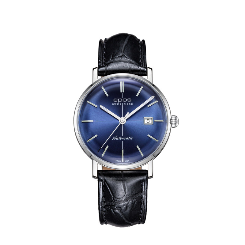 爱宝时epos 全自动机械男表进口瑞士手表3437.132.20.16.25
