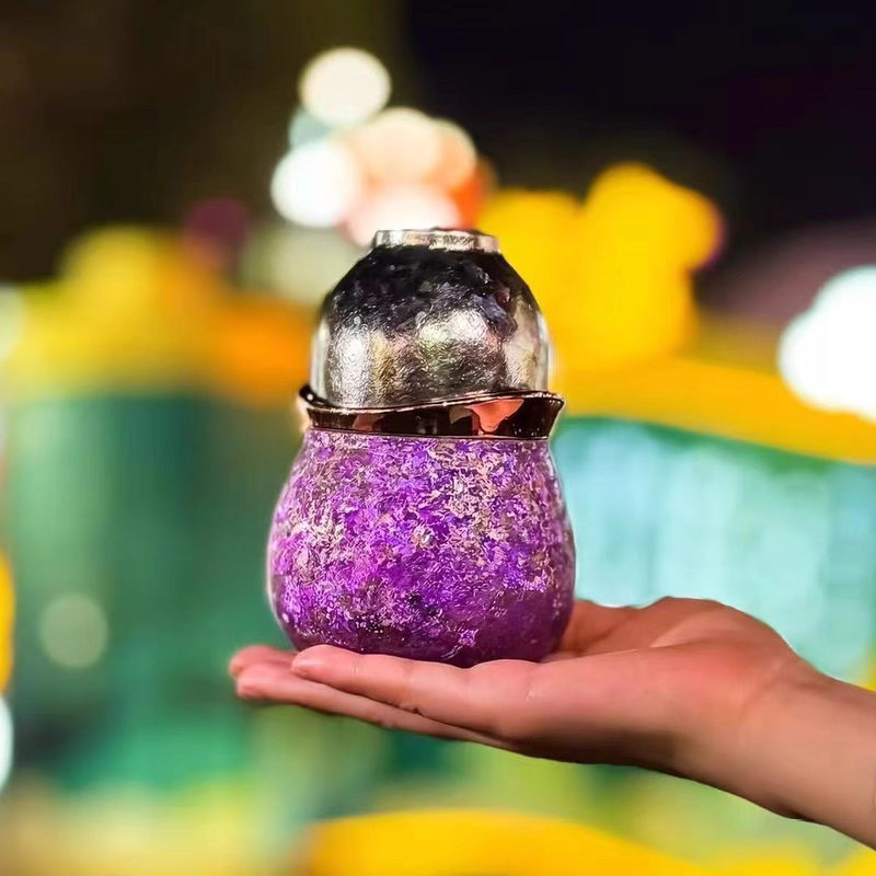 【新品】MULLY摩利纯钛葫芦杯办公泡茶水壶健康养生茶具钛杯子