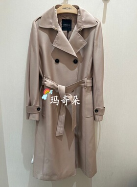 梅凯恩MARCCAIN国内专柜正品2026春夏风衣外套 AC11.04W27-9480