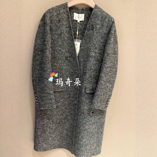 6990 X544D7176 香港艾米尔XMLEE2025年秋冬新款 毛呢大衣