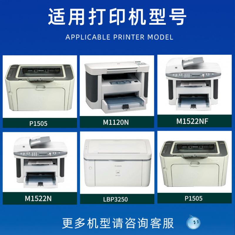 适用惠普CB436A/M1522nf硒鼓HP36