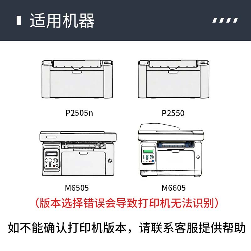 PD-205硒鼓适用奔图P2505n2550M6