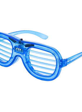 蹦迪眼镜男女发光爆闪墨镜生日酒吧夜店闪led神器KTV装备