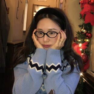 时髦感张元 英显脸小纯欲减龄眼镜架 玳瑁眼镜框Jennie同款 书呆子