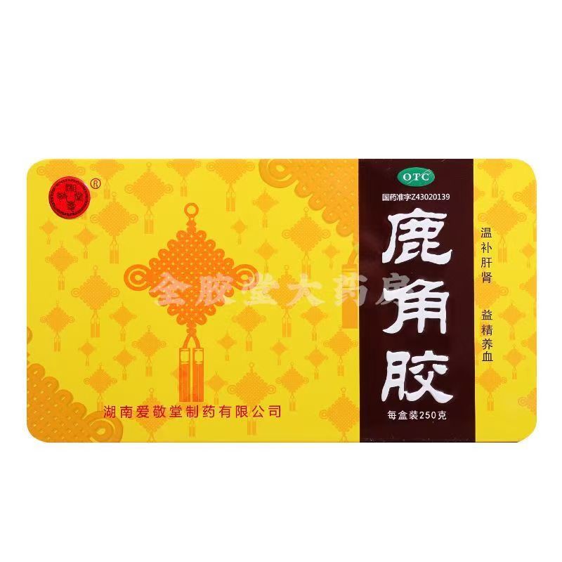 爱敬堂 鹿角胶 250g/盒