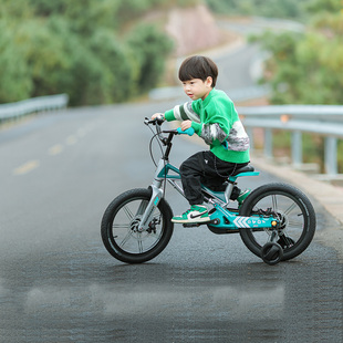 萌大圣MBS06儿童自行车男孩3-6-8岁女孩童车带辅助轮减震礼物