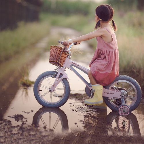 萌大圣3-6岁镁合金儿童自行车