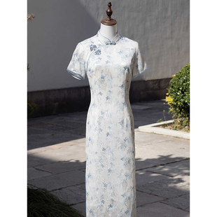 新中式改良旗袍女2025夏新款小个子苏式古法女装日常可穿绝美气质