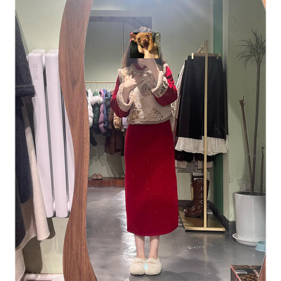 新中式红色旗袍敬酒服新娘