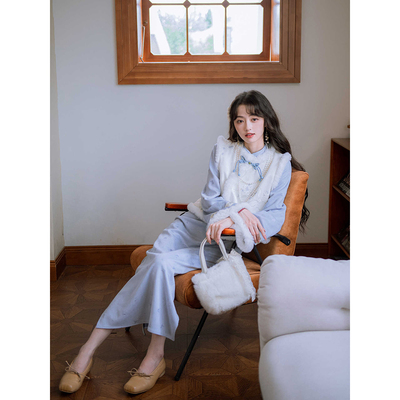 旗袍女新中式冬款加厚日常可穿