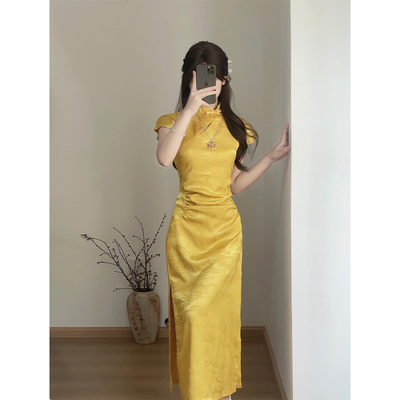 新中式改良旗袍2024夏季