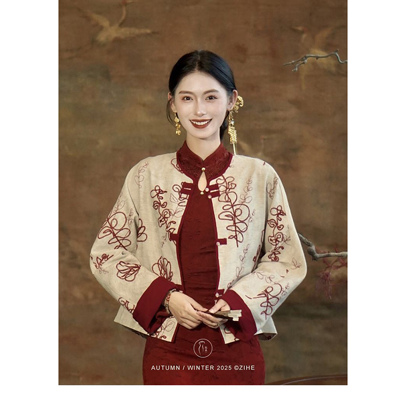 新中式国风改良高端大气上档外套