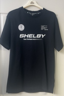 SHELBY谢尔比潮牌纯棉短袖t恤衫男女款夏半袖体恤上衣8340109623